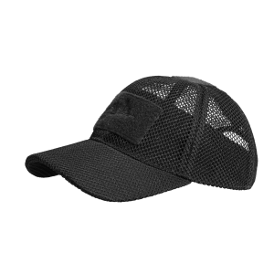 Czapka z Daszkiem Taktyczna Siatka Mesh Helikon - Czarna