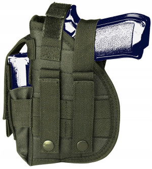 Kabura Pistoletowa Uniwersalna Camo Molle - Olive