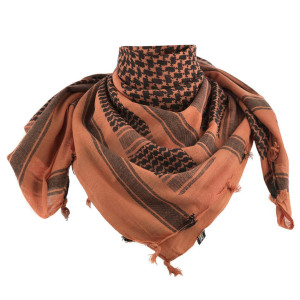 Arafatka Chusta Ochronna M-tac Shemagh - Orange/black