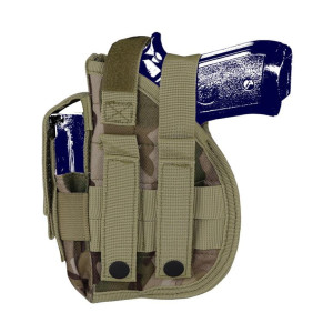 Kabura Pistoletowa Uniwersalna Camo Molle - Multicam