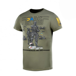 Koszulka Bawełaniana T-shirt M-tac Ua Side - Light Olive