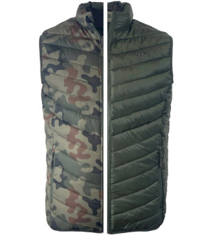 Kamizelka Ocieplana Dwustronna Texar Reverse - Olive/Pl Camo