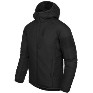 Kurtka Zimowa Ocieplana Helikon Wolfhound Hoodie Windpack - Czarna