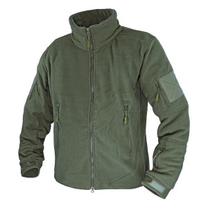 Bluza Polarowa Polar Wojskowy Camo Hooper - Olive
