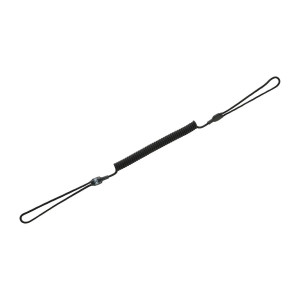 Retraktor Smycz do Broni M-Tac Medium z D-Ring - Czarny
