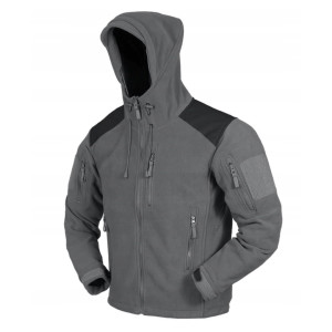 Bluza Polarowa Z Kapturem Texar Husky - Grey