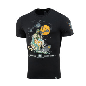 Koszulka Bawełniana T-shirt M-tac Surf Club - Czarna