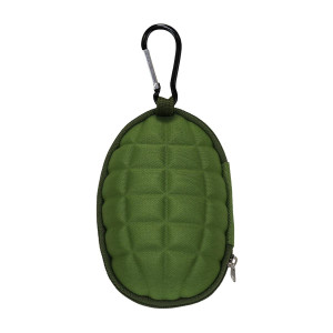 Etui Na Klucze Camo Granat Z Karabinczykiem - Zielony