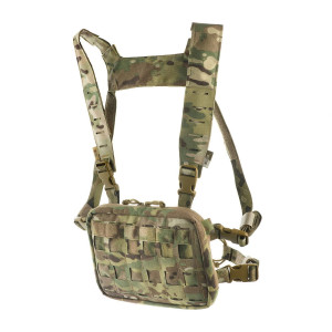 Kamizeka Taktyczna Chest Rig z Zasobnikiem M-Tac Military Elite - Multicam