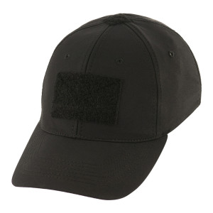 Czapka taktyczna Baseball z Velcro M-Tac Flex Lightweight - Czarna