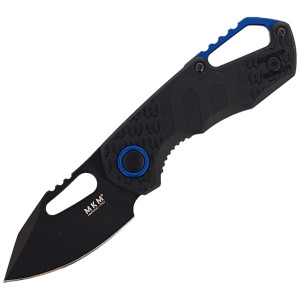 Nóż składany MKM Isonzo Clip Point Black FRN, Black Idroglider N690 by Jesper Voxnæs