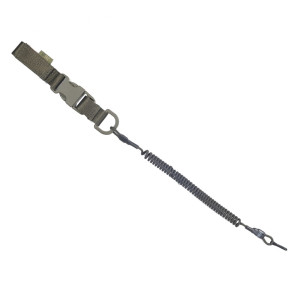 Smycz Retraktor Do Broni M-tac Medium Z D-ringiem Fastex - Olive