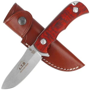 Nóż Muela All Terrain Blade Coral Pakkawood, Stonewashed X50CrMoV15