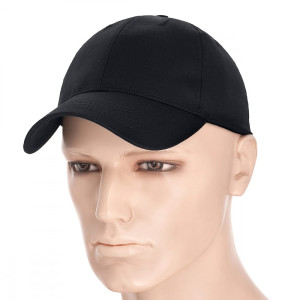 Czapka Taktyczna Baseball M-Tac Flex Rip Stop - Czarna