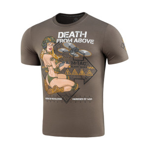 Koszulka Bawełaniana T-shirt M-tac Delivery Service - Dark Olive