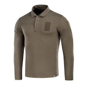 Bluza Taktyczna Polo Z Długim Rękawem M-tac 65/35 - Dark Olive