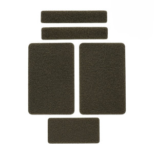 Zestaw 5 Szt. Rzepów Velcro M-tac Do Mocowania Naszywek - Army Olive