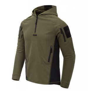Bluza Taktyczna z Kapturem Helikon Range Hoodie Topcool - Olive/Czarny