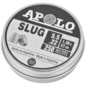 śrut Apolo Slug 21 5.5 Mm, 250 Szt. 1.36g/21.0gr
