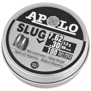 Śrut Apolo Slug 60 7.62 mm, 100 szt. 3.90g/60.0gr