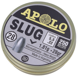 Śrut Apolo Slug 28 5.5 mm, 250 szt. 1.81g/28.0gr