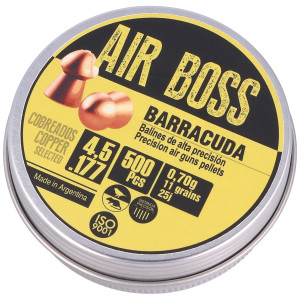 Śrut Apolo Air Boss Barracuda Copper 4.5 mm, 500 szt. 070.g/ 11.0gr
