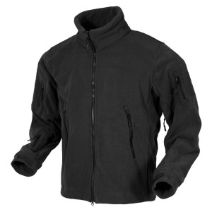 Bluza Polarowa Polar Wojskowy Camo Hooper - Czarny