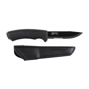 Nóż Morakniv Bushcraft SRT Combo ze Stali nierdzewnej - Czarny