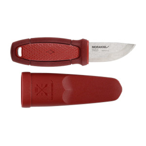 Nóż Morakniv Eldris z zestawem Neck Knife stal nierdzewna - Czerwony