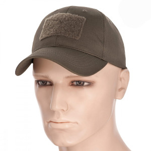 Czapka Baseballówka z Daszkiem M-Tac Flex Rip Stop z Rzepem Velcro - Dark Olive