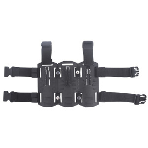 Platforma udowa Fobus QuickLock Thigh Rig z 3 mocowaniami QuickLock do kabur i ładownic