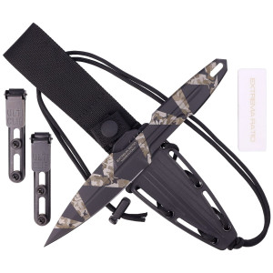 Nóż Extrema Ratio S-THIL Special Edition Black Warfare, N690 by Thilo Arnd Schiller (04.1000.0223/BW/SE)
