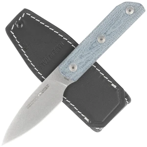 Nóż Viper Mirror 2 Blue Denim Canvas Micarta, Stonewashed M390 by Igor Bortolussi (VT4064CD)