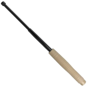 Pałka teleskopowa hartowana ESP Ergonomic 18'' Khaki (ExB-18HE-KH-BK BH-54)