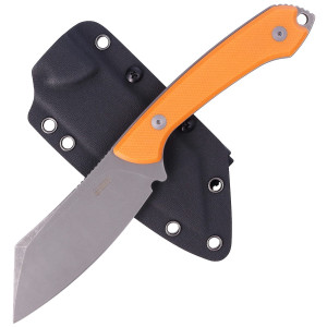 Nóż Kubey Knife Perses Orange G10, Bead Blasted D2 (KU302A)