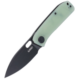 Nóż składany Kubey Hyde Jade G10, Dark Stonewashed 14C28N by Colin Maisonpierre (KU2104C)