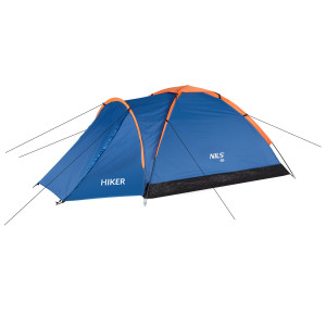 Namiot Turystyczny Kempingowy Nils Camp Hiker NC6010 - Niebieski