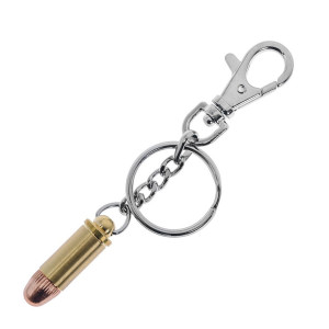 Brelok do kluczy MIL-Tec nabój 9 mm - Złoty