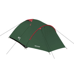 Namiot Campingowy Turystyczny Nils Camp Rocker NC6013 - Zielono- Czerwony