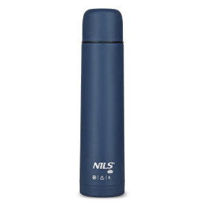 Termos Turystyczny Nils Camp NC3804 1000ml - Niebieski