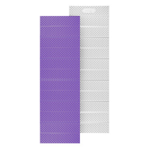 Karimata składana Turystyczna z Podbiciem Aluminium Nils Camp NC17103 + XPE 195 CM - Fioletowa