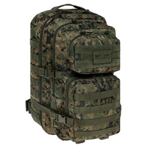 Plecak Taktyczny Wojskowy Mil-Tec US Assault Large 36l PALS - Digital Woodland
