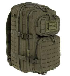 Plecak Taktyczny Wojskowy Mil-Tec Assault Large Laser Cut 36l - Olive