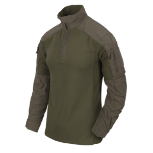 Bluza Taktyczna Combat Shirt Helikon MCDU NyCo Rip Stop - RAL7013/Olive