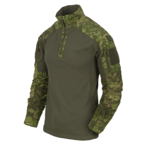 Bluza Taktyczna Combat Shirt Helikon MCDU NyCo Rip Stop - WildWood/Olive
