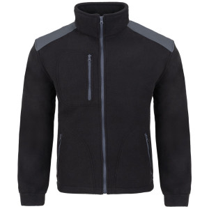 Polar Bluza Polarowa Fleece Man - Czarny/grey