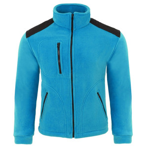 Polar Bluza Polarowa FLEECE MAN - Azzure/Czarny