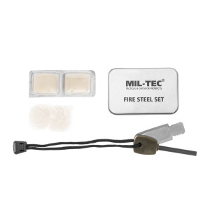 Zestaw Survivalowy do Rozpalania Ognia Mil-Tec Fire Steel Set