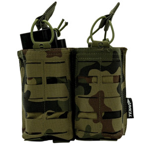 Ładownica na Magazynki Molle Podwójna Texar MAG/2 - PL Camo