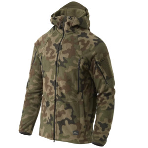 Bluza Polarowa Polar Wojskowy Helikon Patriot MK2 Hybrid - PL Woodland